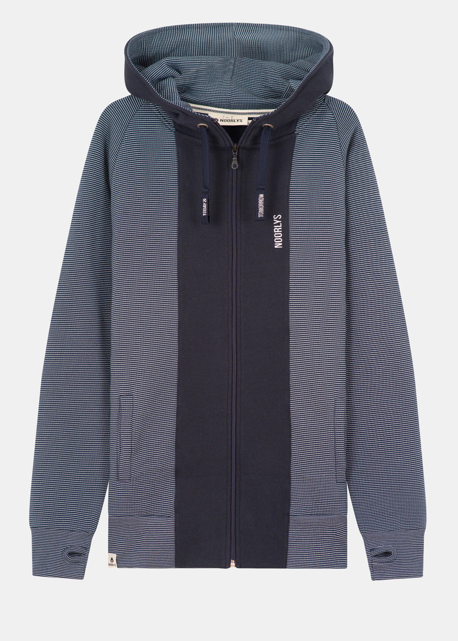 Sweatjacke STRIPPEN MarineStriped/Navy