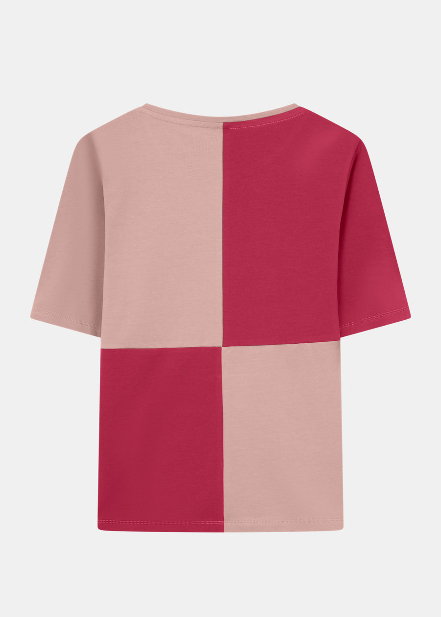 T-Shirt FIERNKANT Beaujolais/Mauve