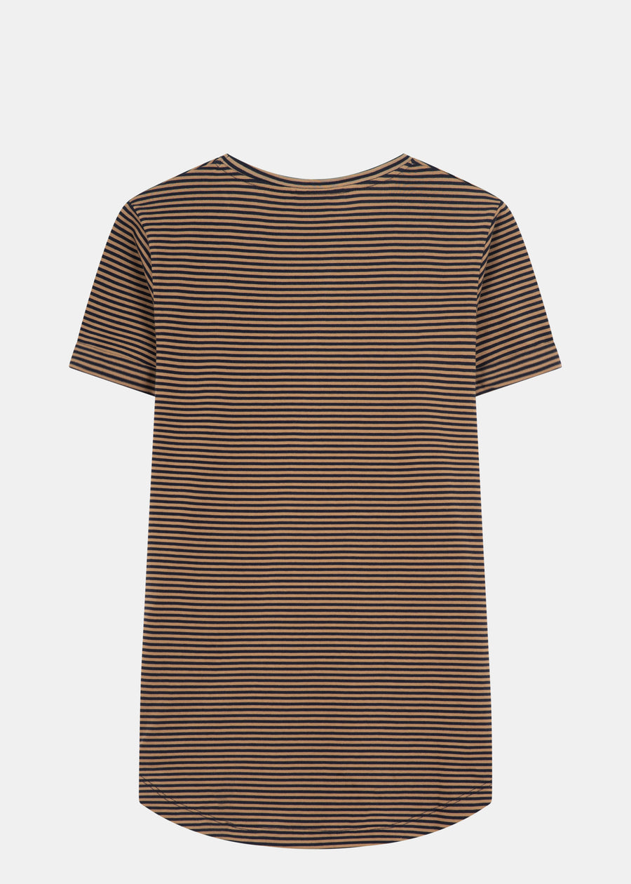T-Shirt SCHIER CappuccinoStriped