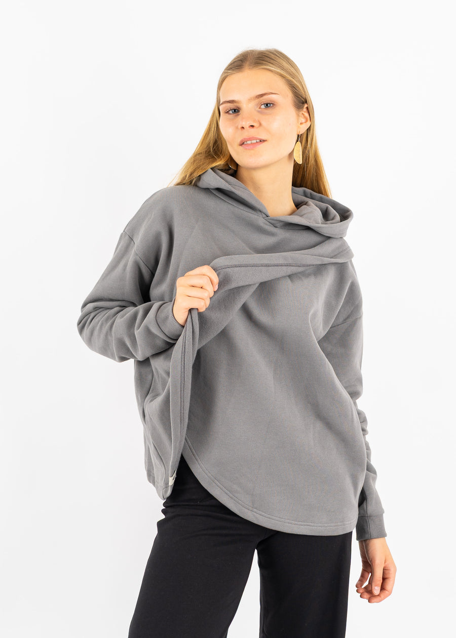 Unser Model Maike ist 176 cm groß und trägt Größe S.#