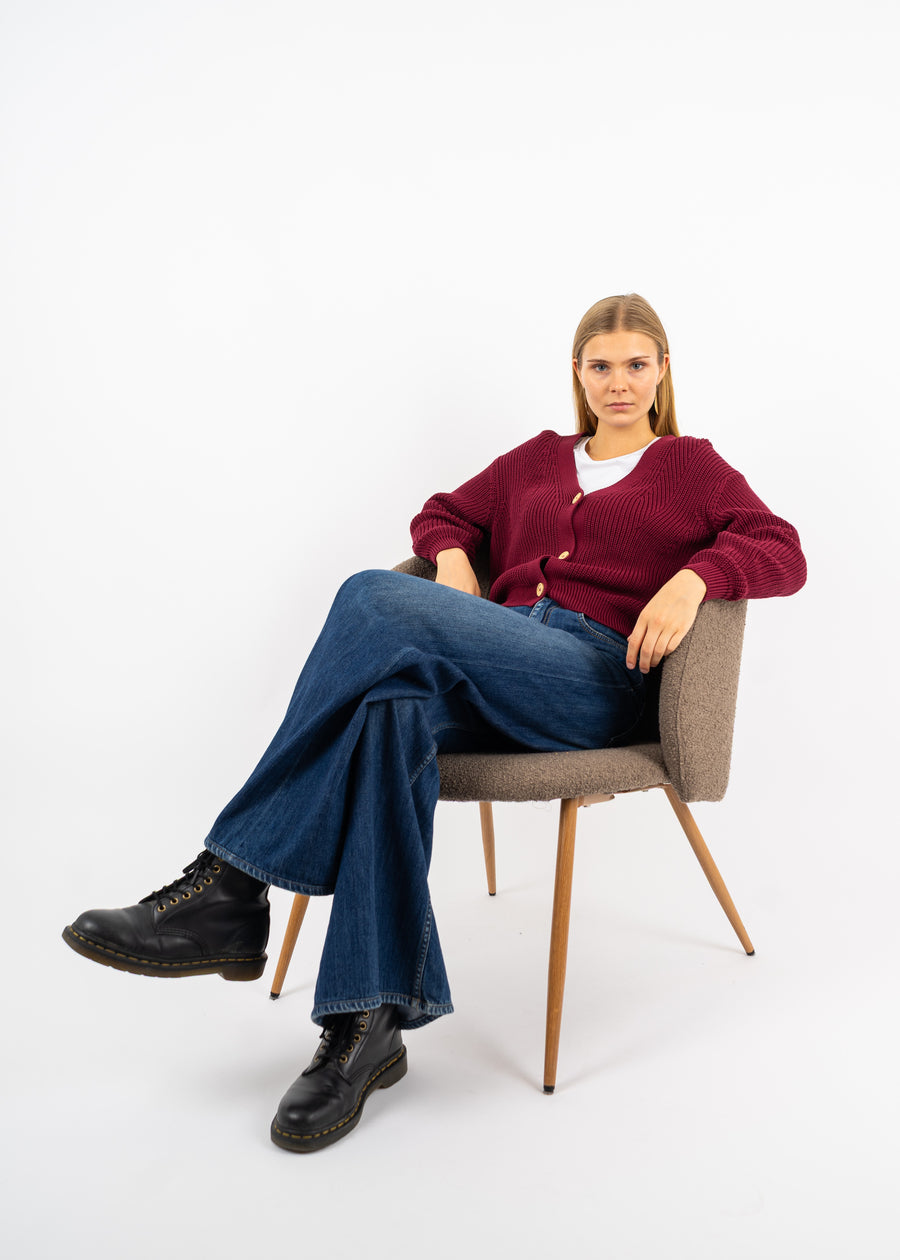Unser Model Maike ist 176 cm groß und trägt Größe S.#