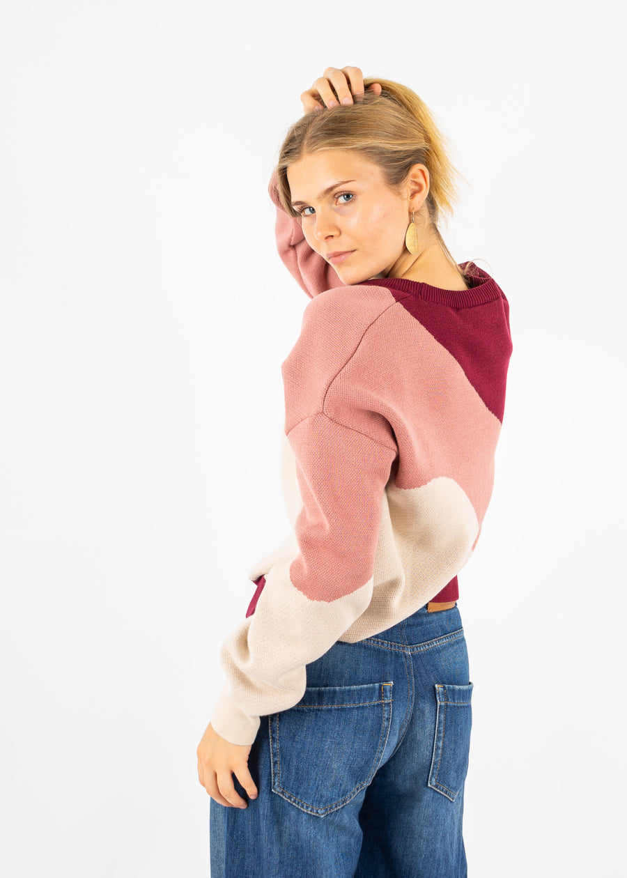 Unser Model Maike ist 176 cm groß und trägt Größe S.#
