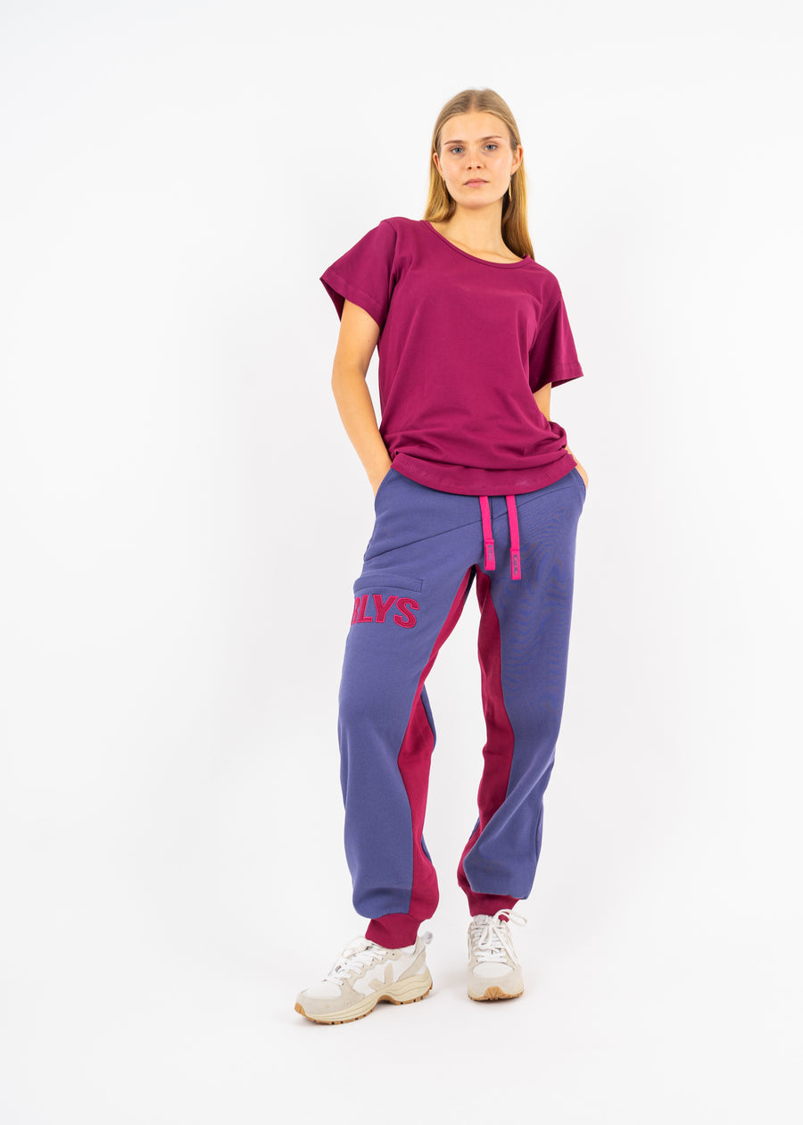 Bündel T-Shirt SCHIER & Jogginghose SUNDAG Beaujolais