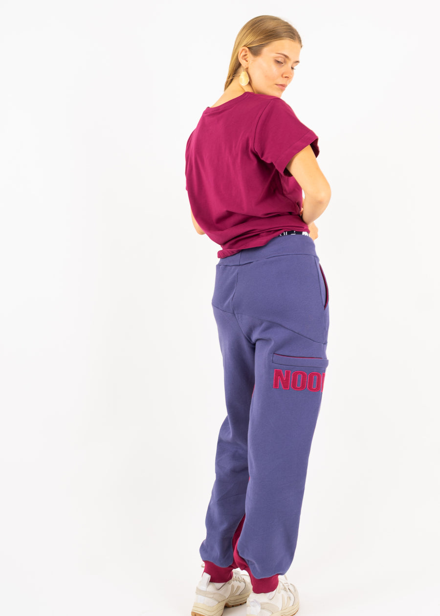 Bündel T-Shirt SCHIER & Jogginghose SUNDAG Beaujolais