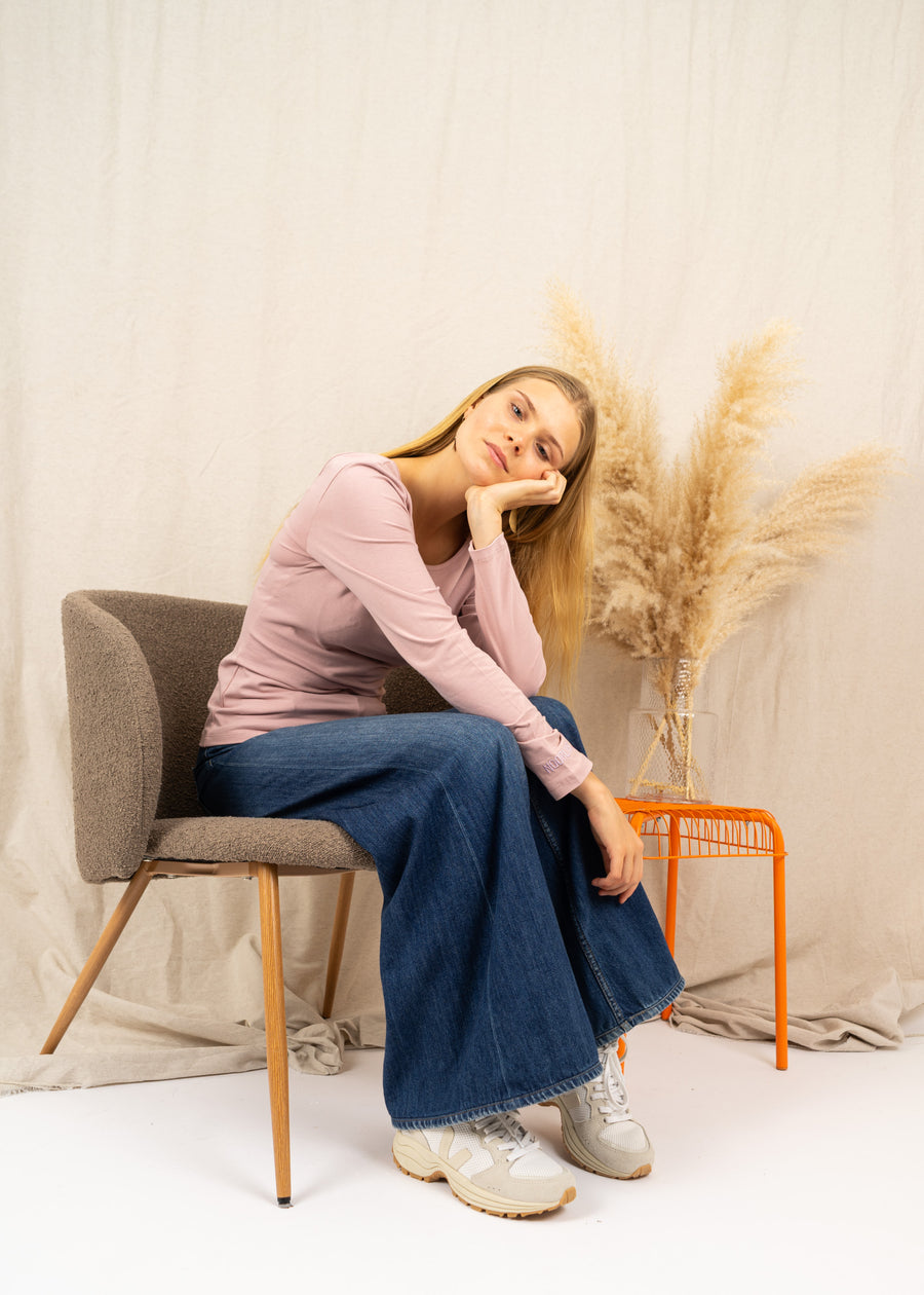 Unser Model Maike ist 176 cm groß und trägt Größe S.#