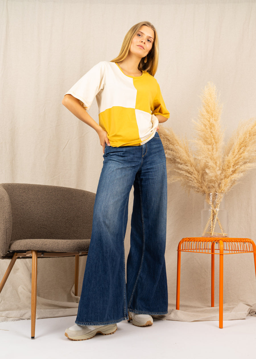 Unser Model Maike ist 176 cm groß und trägt Größe S.#