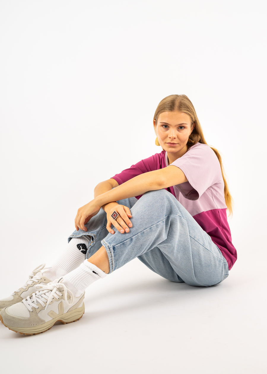 Unser Model Maike ist 176 cm groß und trägt Größe S.#