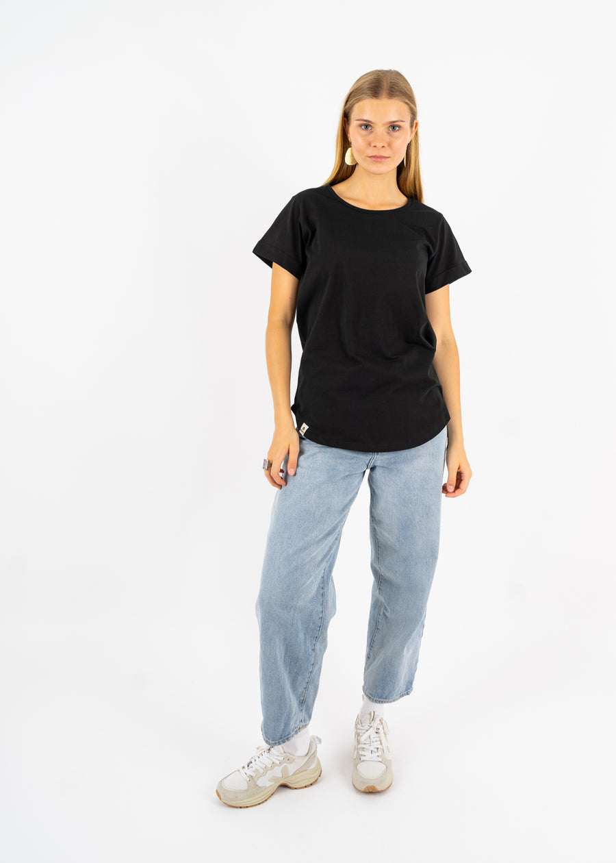 Unser Model Maike ist 176 cm groß und trägt Größe S.#