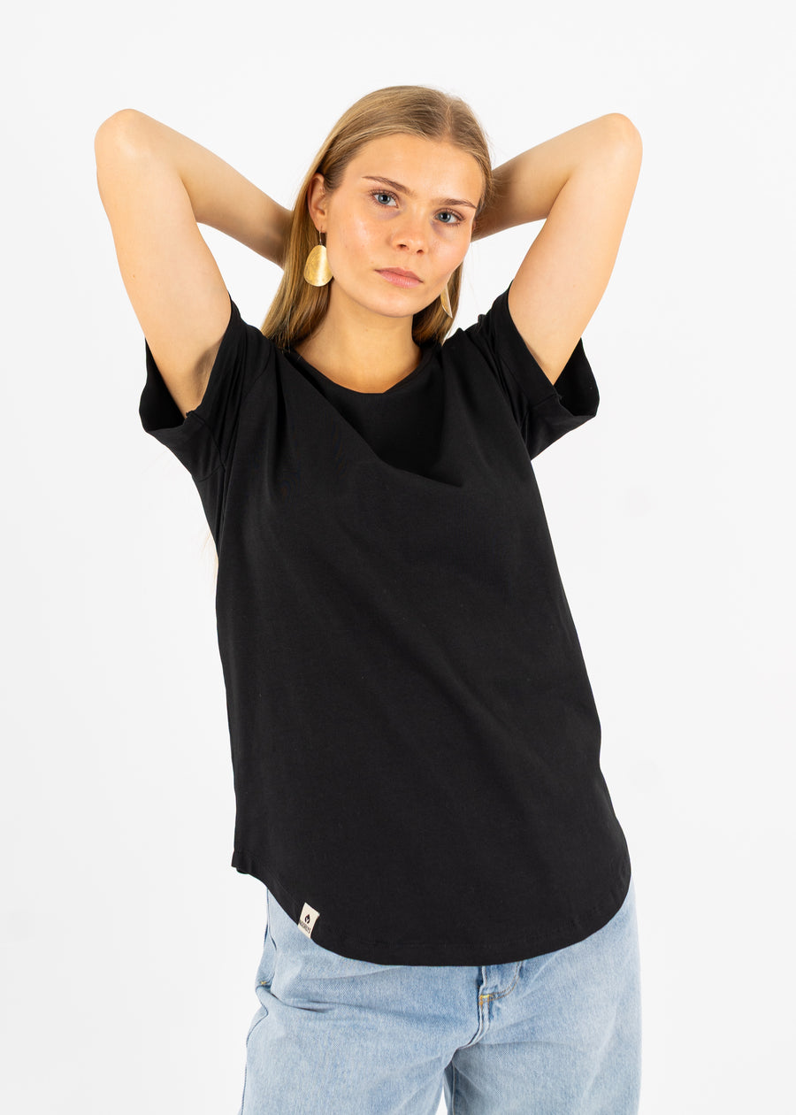Unser Model Maike ist 176 cm groß und trägt Größe S.#