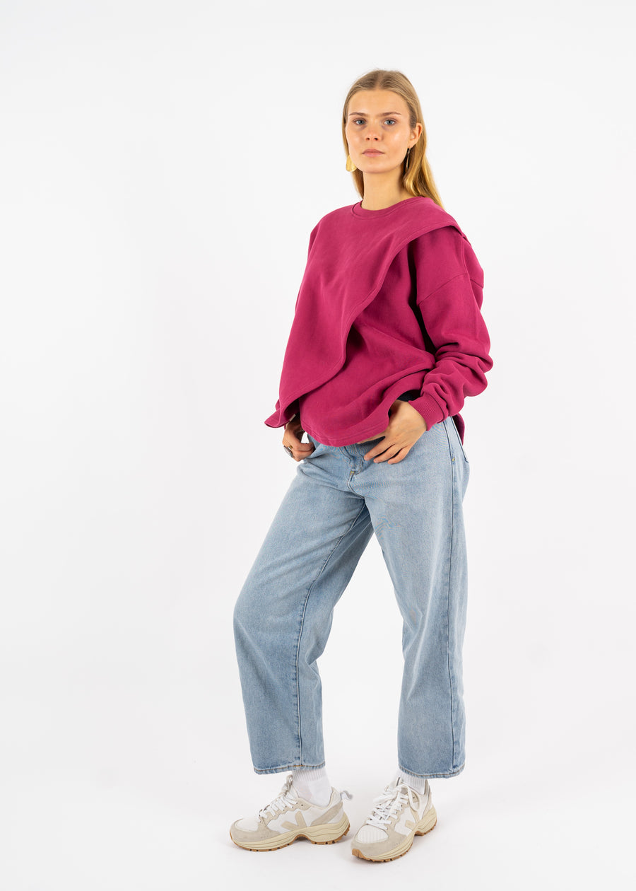 Unser Model Maike ist 176 cm groß und trägt Größe S.#
