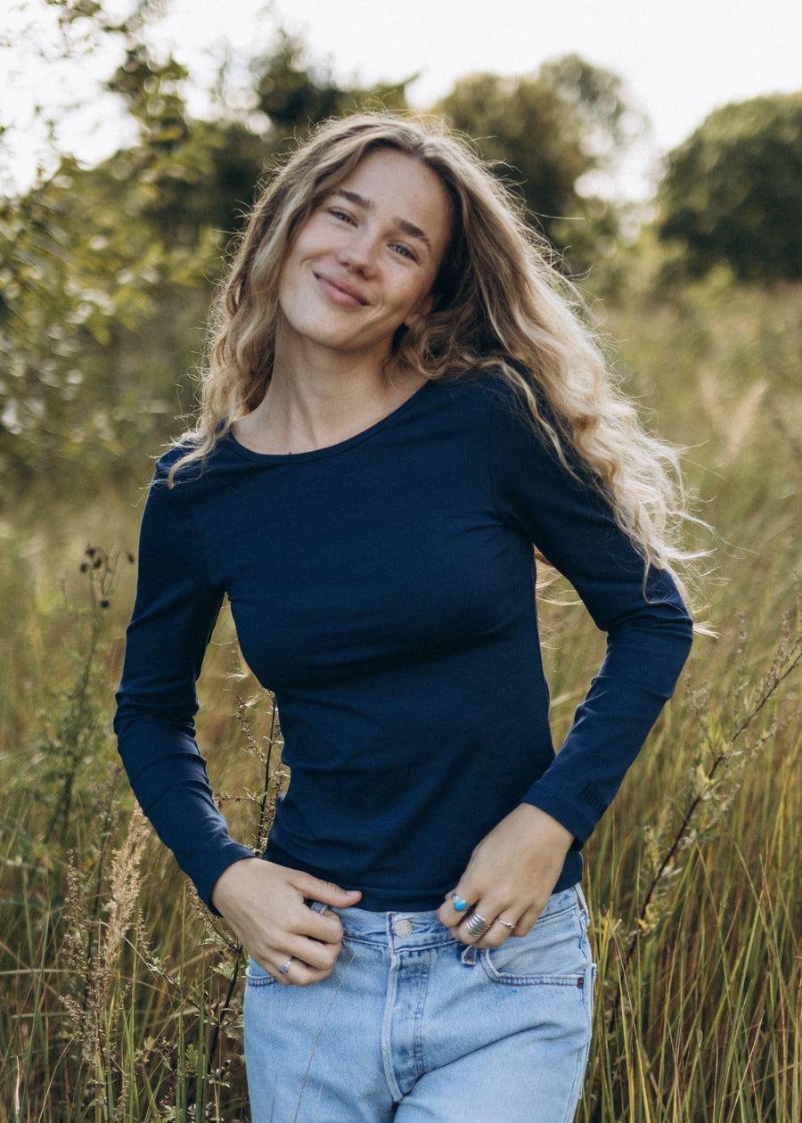 Longsleeve ELISE Navy