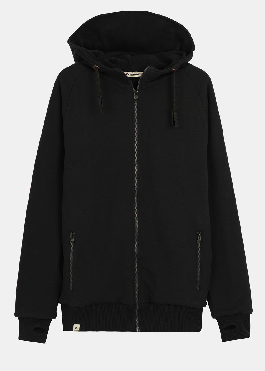 Fleece-Sweatjacke FROSTEN Black